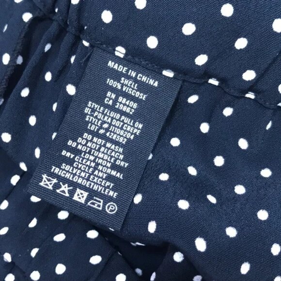 Theory Fluid Polka Dot Culotte Pants - Picture 9 of 9